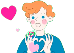 하트 사람 이미지