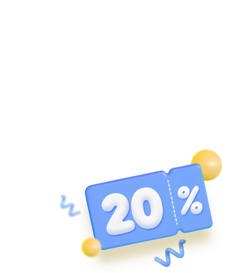 20% 할인